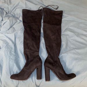 Knee high boots
